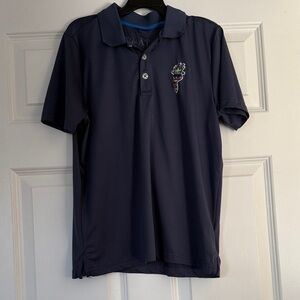 Goat USA Navy Kids Polo Shirt
